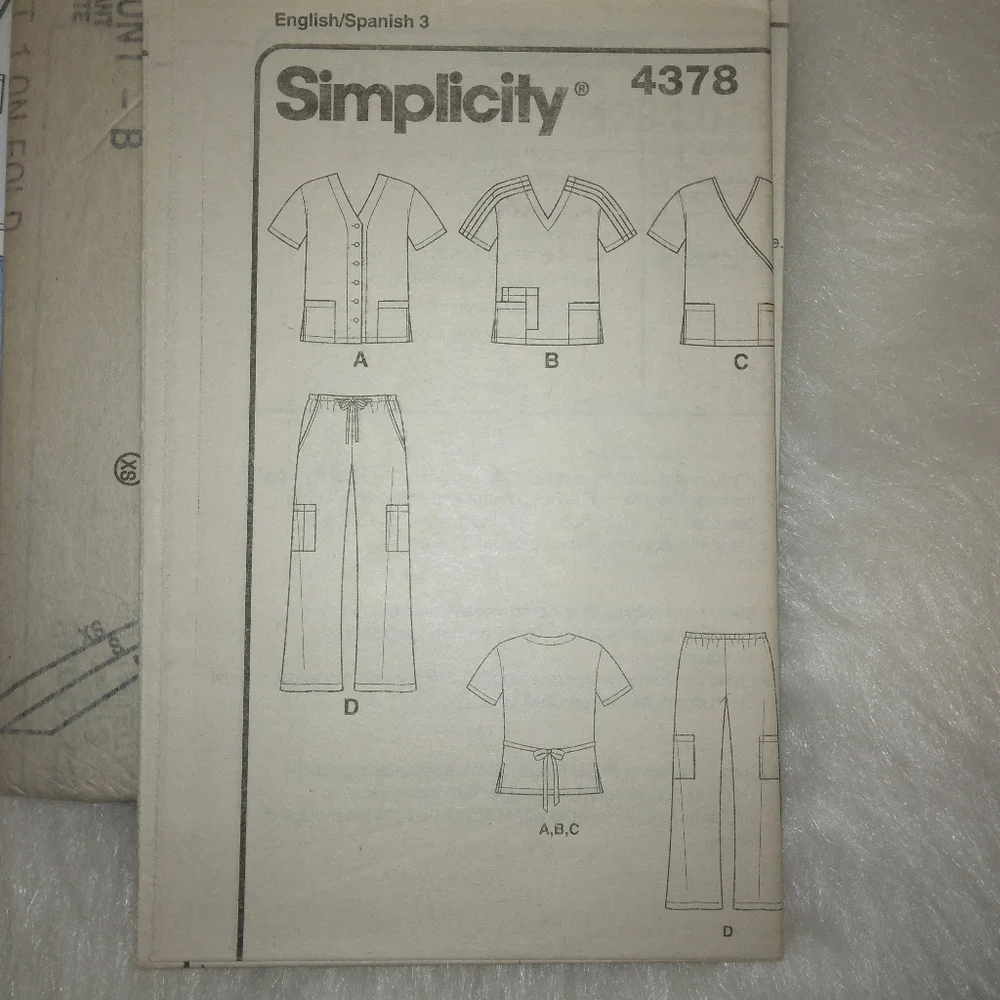 Simplicity sewing pattern